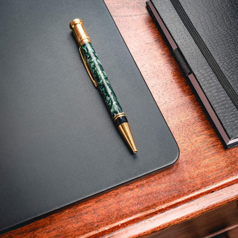 Dacasso Classic Leatherette Mat Desk pad, 24 x 19, Black (P1027) - Image 3